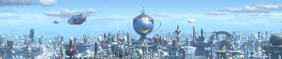 Robot City Skyline